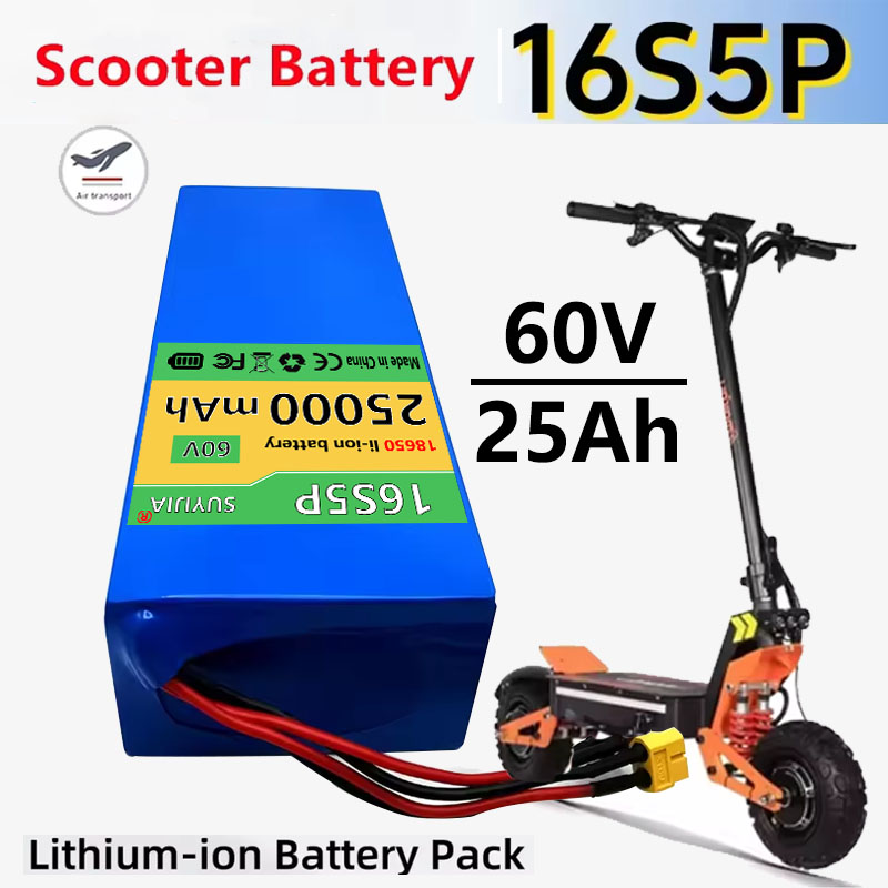 60V 30Ah Electric Scooter Battery - Oplaadbare De Iones De Litio 60V
