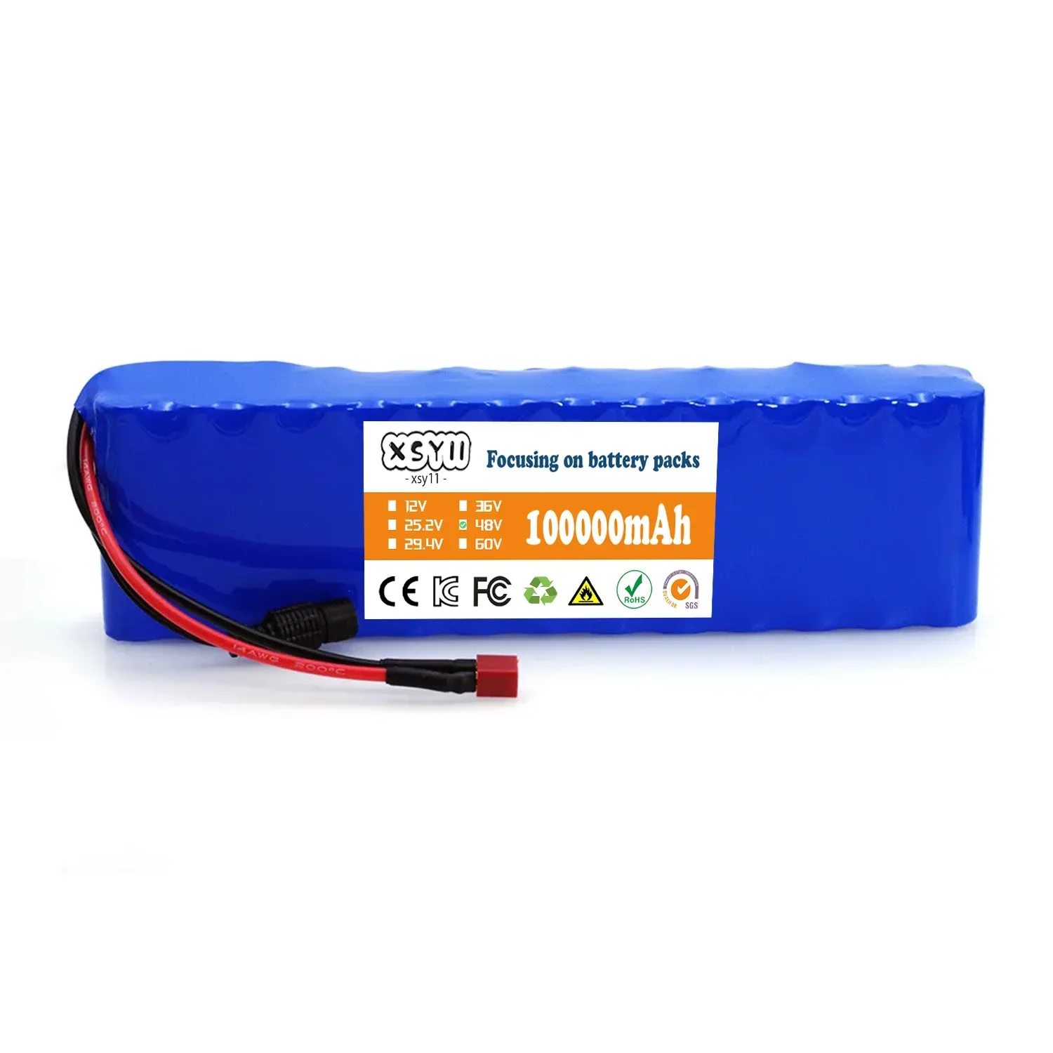 13S2P 48 V 100Ah High Power 18 - 60V 30Ah Electric Scooter Battery recensie en prijs