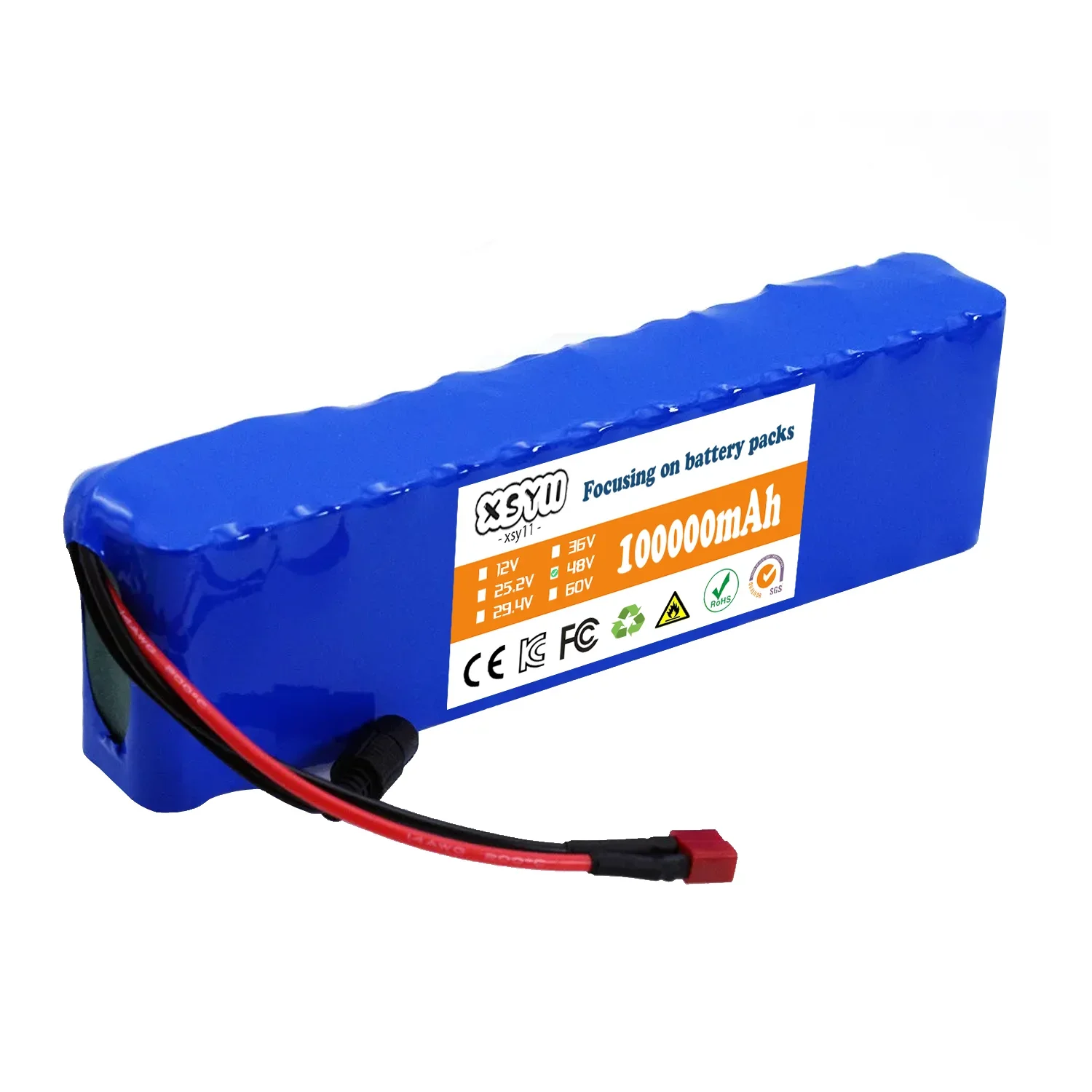 13S2P 48 V 100Ah High Power 18 - 60V 30Ah Electric Scooter Battery recensie en prijs