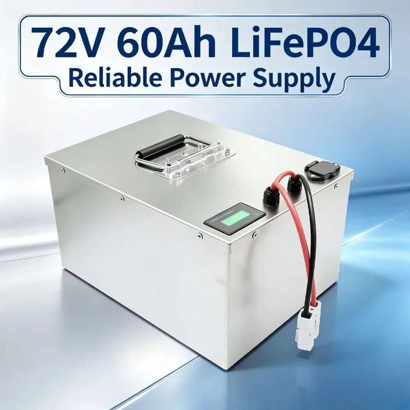 72V LiFePO4-batterij, 60Ah, li - 72V 60Ah Lifepo4 Battery Pack recensie en prijs
