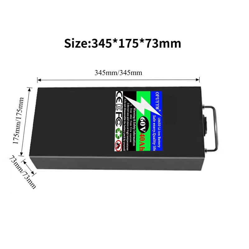 Nieuwe 60V 40Ah 35Ah 30Ah Elek - 60V 30Ah Electric Scooter Battery recensie en prijs
